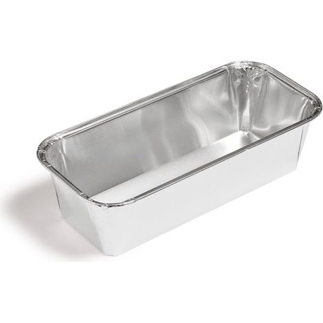 Lot de 100 moules à cake en aluminium