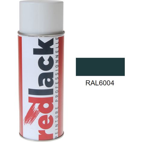 Bomboletta di Vernice spray 400ml – RAL 6004 – Verde azzurro – satinata – multisupporto – Redlack