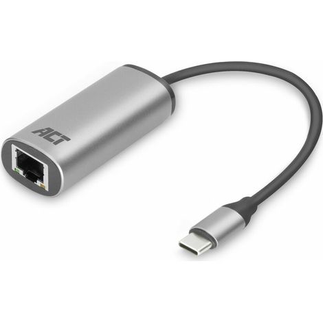 Adaptador act connectivity usb - c a rj45