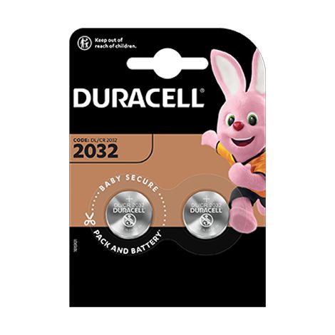 PILA SPECIALISTICA 2032 DURACELL - LITIO VOLT 3,0 CF=PZ 2- 10 confezioni
