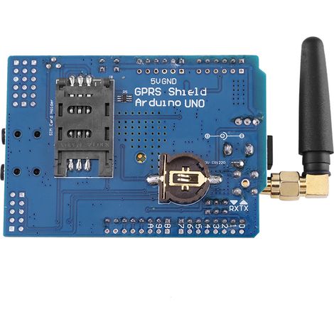 GPRS/GSM Shield Entwicklungsboard Quadband-Modul mit Antenne (1/5)