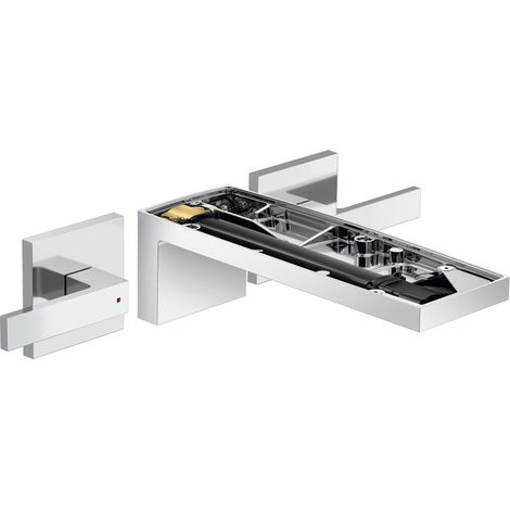 hansgrohe AXOR MyEdition Mezclador de lavabo de 3 agujeros,