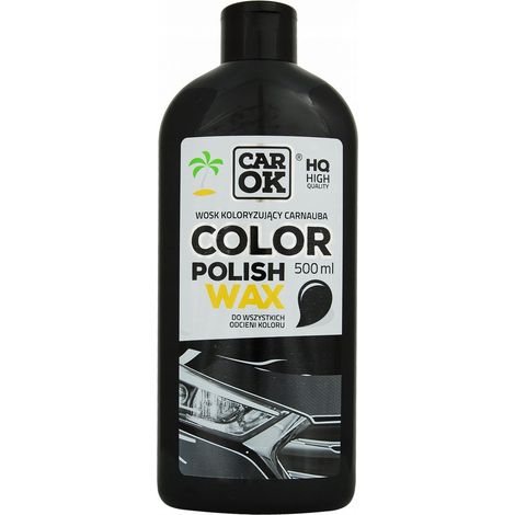 Cera colorante 500 ml negro CAR OK 1 unidad.