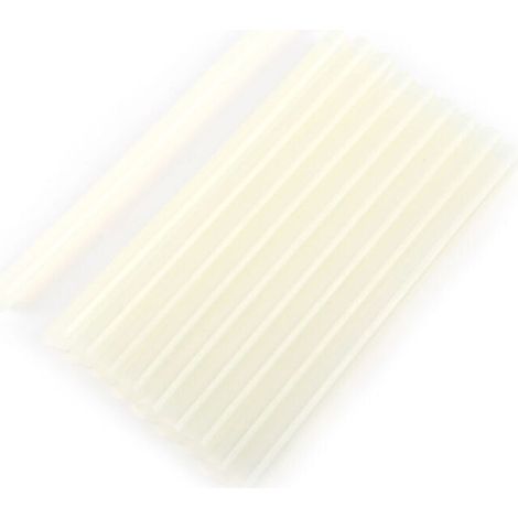10 Bâtons de colle thermofusible transparents 7mm/11mm pour pistolet à colle, longueur 20cm, bricolage et projets créatifs (1/5)