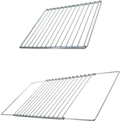 GRIGLIA RIPIANO FORNO CUCINA / FRIGO UNIVERSALE REGOLABILE DA 43 A 70 PROF 32 CM (1/3)