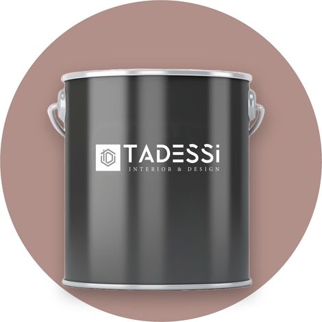 TADESSI Wall Select Wandfarbe Braun - Mandel - abwaschbare Innenfarbe matt - Dispersionsfarbe - Geruchsarm und Lösemittelfrei (1/5)