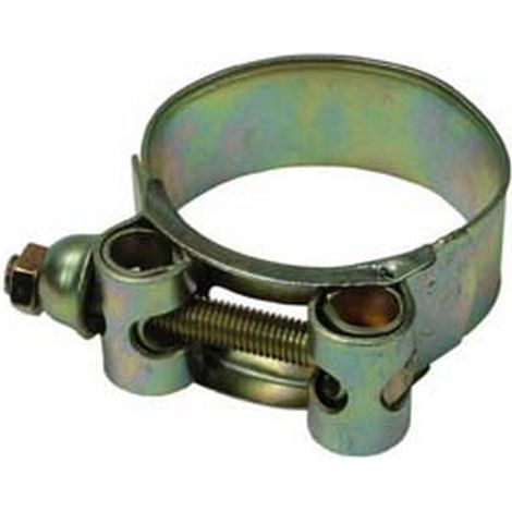 10PZ FASCETTA A MORSETTO CON DADO -  mm.32/35 - 20h.
