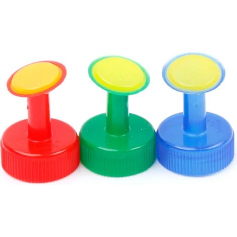 (A - 3PCS) 3 embouts de bouchon de bouteille pour arroser les plantes de jardin, mini têtes d'irrigation, adaptés à la pépinière et aux plantes en pot d'intérieur et d'extérieur (1/5)