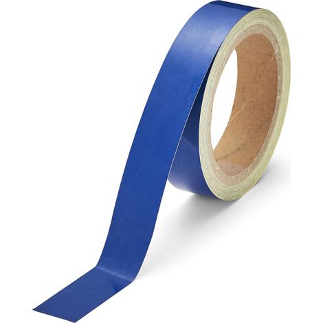 Nastro riflettente blu standard 25 mm/10 m