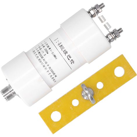 Adaptateur Balun 1:4 156MHz pour antenne Winton, 200W, 50Ω/200Ω, pièce de rechange électronique (1/5)
