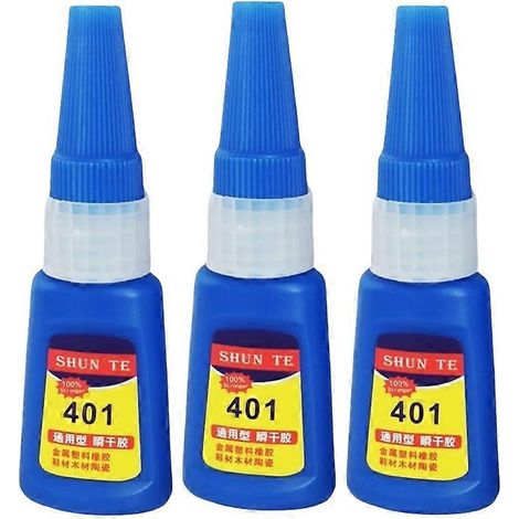 Colle plastique 3x, sans danger pour les mains, facile et pratique à utiliser. Colle pour jouets, colle durable et utile pour la restauration de la céramique. (1/5)