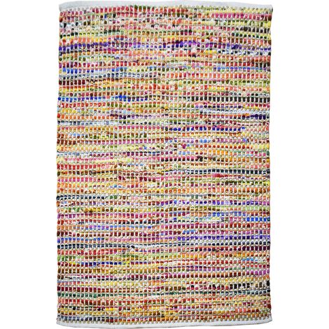 Tappeto Kilim Sienna 510 in Juta e Cotone Multicolore (1/4)