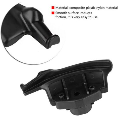 NALOOKAMIC ZM. Tête de Canard Démount de changeur de Pneu, Machine de Changement de Pneu Noir, tête de démontage en Nylon Plastique(30mm)