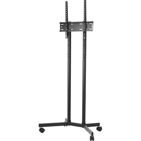 Mophorn Rollbarer TV-Ständer für Flach- und Curved-TVs von 812,8 bis 1651 mm, höhenverstellbarer Bodenständer mit einer Tragfähigkeit von bis zu 40 kg (Max. VESA 400 x 400 mm) für Schlafzimmer