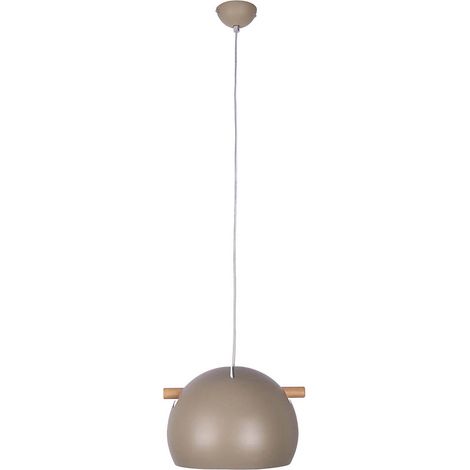 Hängeleuchte Pendellampe Wohnzimmerleuchte Esstischlampe grün Holzoptik H 150 cm