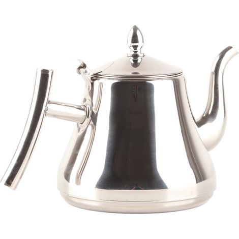 Hochwertiger Wasserkocher aus Edelstahl für den Haushalt, verdickte Teekanne/Kaffeekanne mit Siebeinsatz, 1,2 l, ideal für Hotel und Restaurant (1/5)