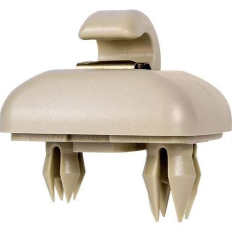 Clip/gancho para parasol de coche compatible con Audi A1/A3/A4/A5/Q3/Q5, reemplaza la pieza 8E0 857 562, fácil de instalar. (1/5)