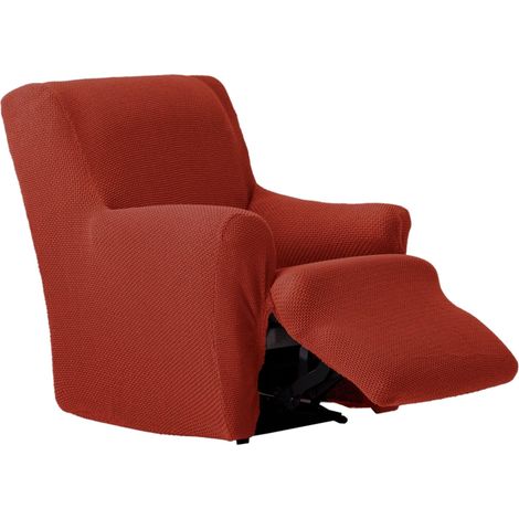 Housse de Fauteuil Pieds Ensemble de Relaxation bi-élastique en Une pièce, Respirante et Facile à Installer - Housse de Fauteuil Pieds Ensemble Couleur chaudière Protection complète avec