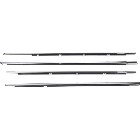 4 Garnitures de Joint de Vitre Auto 72910TA0A01 pour Honda Accord 8e Génération 2008-2012, Moulures d'Étanchéité Fenêtre, Calage de Portière, Kit de 4 Pièces (1/5)