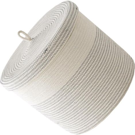 Panier à linge avec plateau 39x35 cm Organisateur de panier en tissu et rangement pour (1/5)