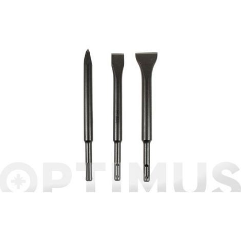 SET DE POINTEURS SDS PLUS 3 PIÈCES POINTEUR+PINCEAU+PINCEAU LARGE - 202687