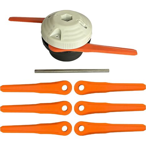 Tête de coupe-bordures + lames PolyCut 6-2 pour Stihl FS38 FS40 FS45 FS50 (réf. 4006-710-2137) (1/5)