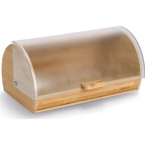 Zeller Contenitore per pane ecologico con coperchio trasparente (1/3)