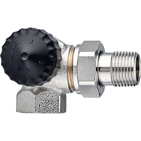 HEIMEIER Cuerpo de válvula termostática con resistencia reducida, escuadra angular/izq., DN15, 2341-02.000