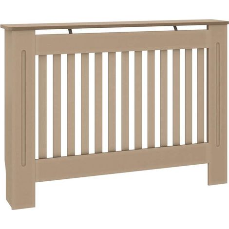 Cache-radiateur 112 x 19 x 81,5 cm en bois composite (1/5)