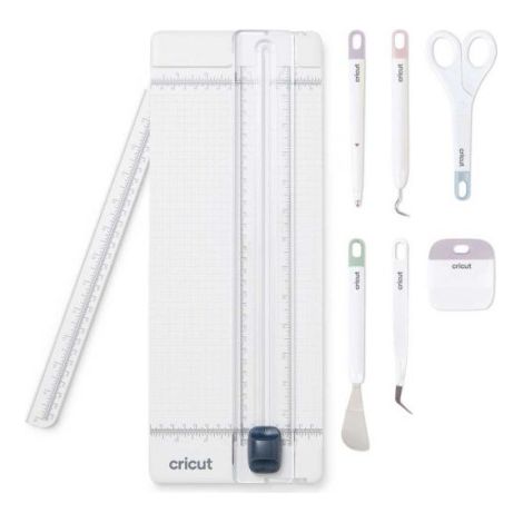 Cricut Essential Tool Set Juego de herramientas esenciales Blanco 7 pieza(s)