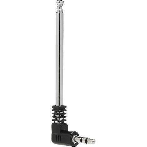 Antenne radio FM rétractable 3,5 mm, 4 sections en forme de L, 240 mm (1/3)