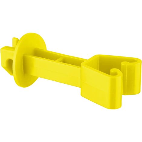 25 Pièces Isolateurs Clôture Électrique Clips pour Poteaux U (1/5)
