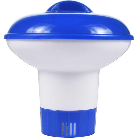 Distributeur flottant de produits chimiques pour mini spa, diffuseur de chlore/brome pour pastilles de 2,5 cm, idéal pour spas, jacuzzis et fontaines. (1/5)