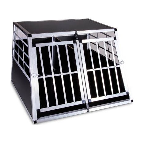 Box per 2 cani da cofano auto con divisorio