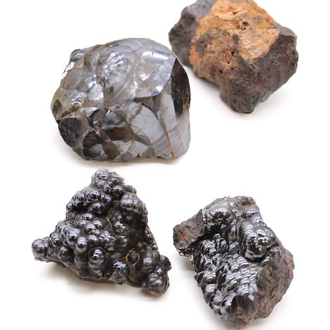 Spécimens minéraux - Hématite naturelle (environ 20 pièces)- Vendu par 1 (1/4)