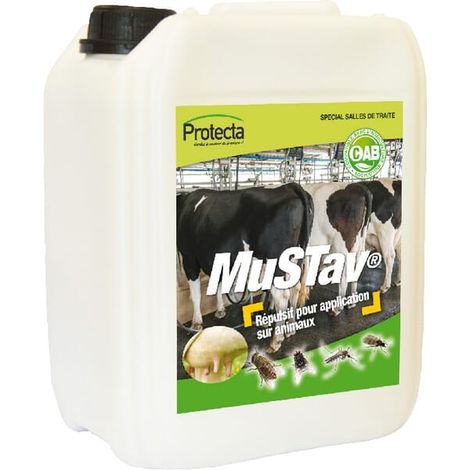 Répulsif pour bovins et caprins MuSTav + - Armosa