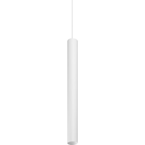 Ideal Lux Sospensione Look 1 luce GU10 bianco alluminio vetro