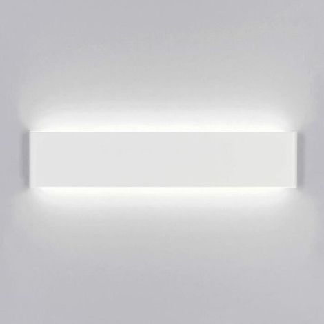 Applique da interno a LED da 30 cm e 12 W, lampada decorativa a LED per camera da letto, ufficio, veranda, corridoio, bar, luce bianca fredda (1/4)
