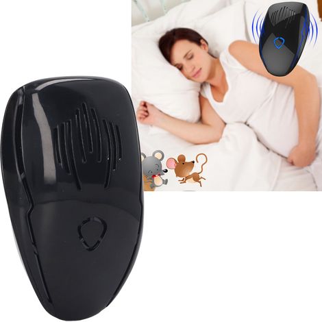 Générateur ultrasonique avec fonction veilleuse, utilisable comme répulsif contre les moustiques et autres insectes, etc. Norme européenne AC110-230V. (1/5)
