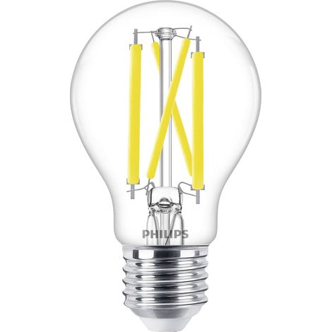 Ampoule LED classique dimmable 10,5W (100W) A60 E27 2200-2700K chaud Philips (1/5)