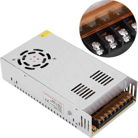 Alimentation à découpage DC12V pour barre lumineuse LED en alliage d'aluminium pour imprimante 3D (S-400-12 (12V 33A 400W) AC110/220V ±15%) (1/5)
