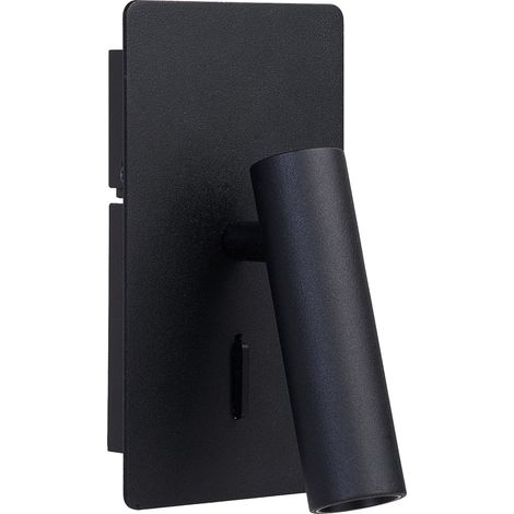 Applique SETA 2 noir mat 3000K 146lm 3W IP20 - EUROPOLE - 37983