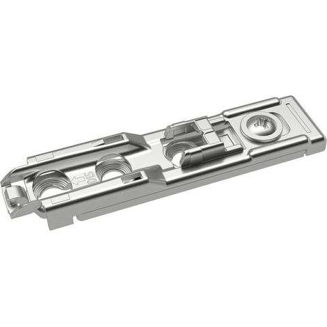 Hettich MB-Linear-Montageplatte Distanz 1,5mm Sensys/Intermat, 9117341 Stahl vernickelt (1/4)