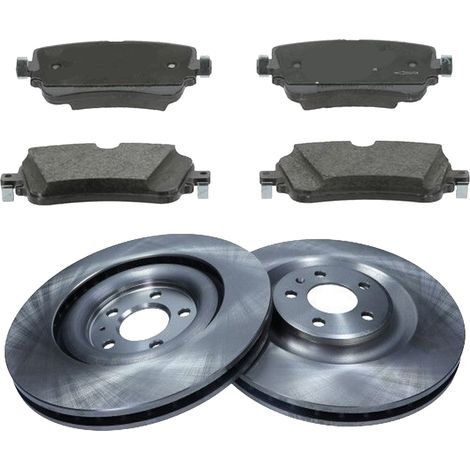 KIT FRENI POSTERIORI compatibile con AUDI A8 (4N2,4N8) - DISCHI + PASTIGLIE OEM: FDB4807,FDB4617 / 18493 , 18196 /SOSTITUZIONE DIRETTA/BASSA POLVERE/SILENZIOSO (1/5)
