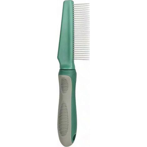 Anti-Haarkamm für Hunde und Katzen – Entwirrungs- und Anti-Haarausfall-Pflegewerkzeug mit Rechen und Entwirrer (1/5)