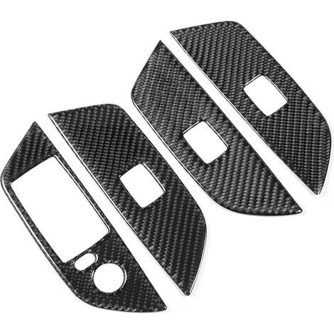 Abdeckung für Fensterheberschalter aus Kohlefaser (ohne Klappmechanismus), passend für X1 E84 11&15 LHD (1/5)