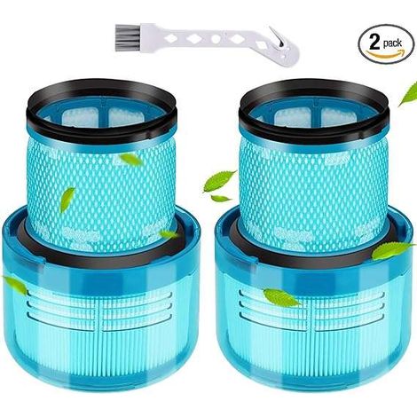 Set di 2 filtri HEPA per aspirapolvere senza fili Dyson V15/11/14/17.