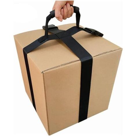 Sangles de Transport de Meubles, MoreChioce Sangle Transport Boîtes Réglable Meubles Sangle de Transport Portable Robuste avec Poignée Convient pour les Objets Lourds les Caisses (1/4)