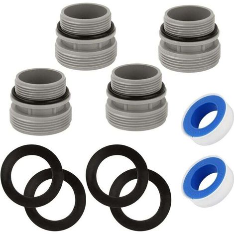 4560 Pool Hose Conversion Kit Compatible with Intex Pool Filter Pump Intex Pool Hose Adapter 40mm to 1 1/2" MUMU (1/4)
