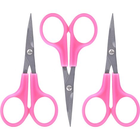 Ciseaux à broder, ciseaux à bouts courbes de 11,5 cm, lot de 3 (1/5)